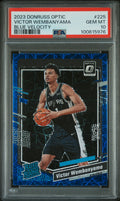 2023 Panini Donruss Optic #225 Victor Wembanyama PSA 10
