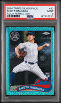 2024 Topps Silver Pack 1989 Chrome Promo #47 Shota Imanaga PSA 9