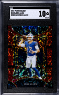 2023 Panini Select #410 Josh Allen #41/49 SGC 10