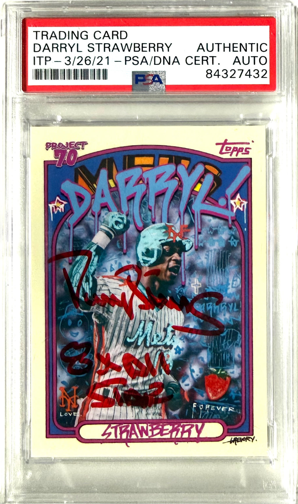 2021 Topps Project 70 Autograph