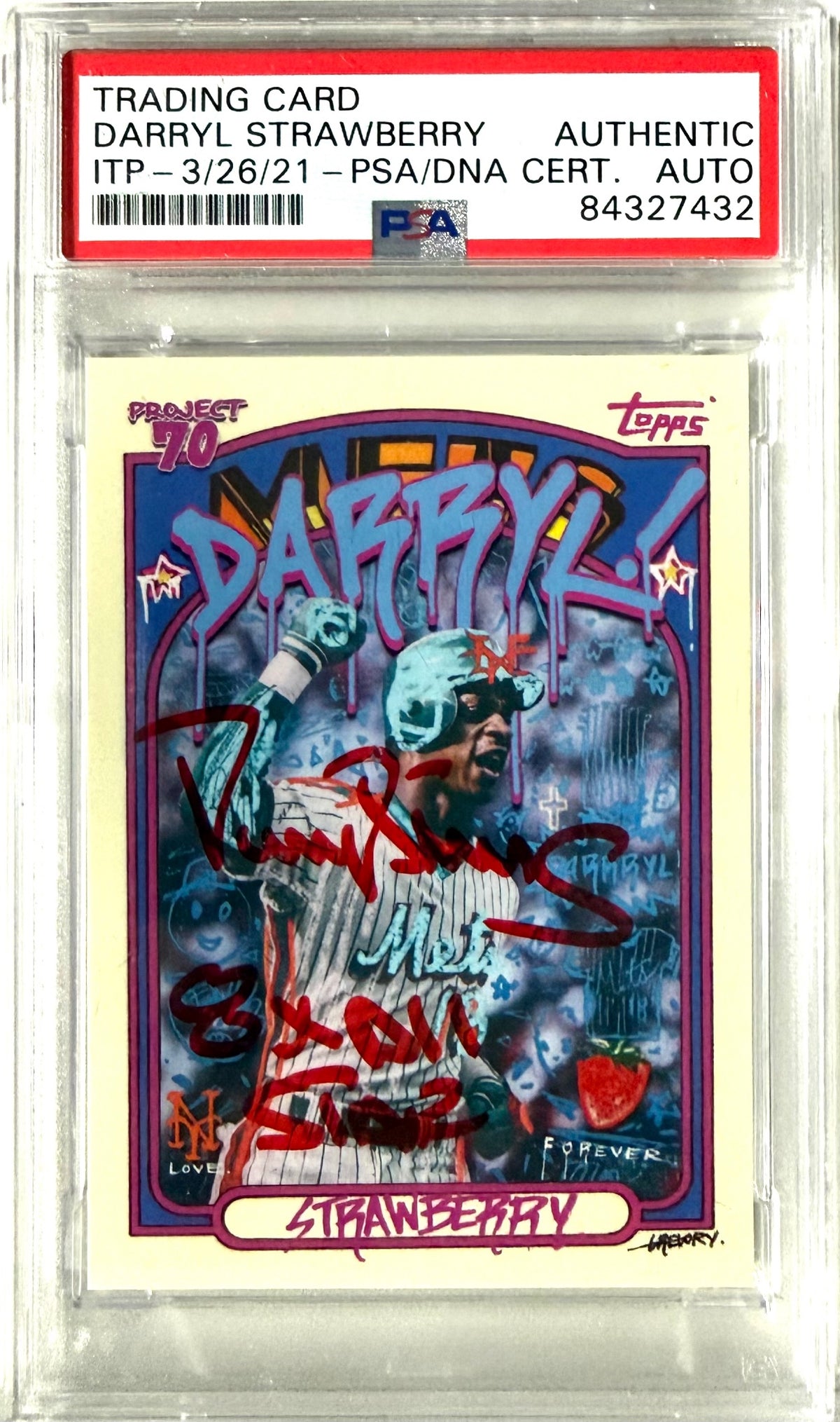 2021 Topps Project 70 Autograph