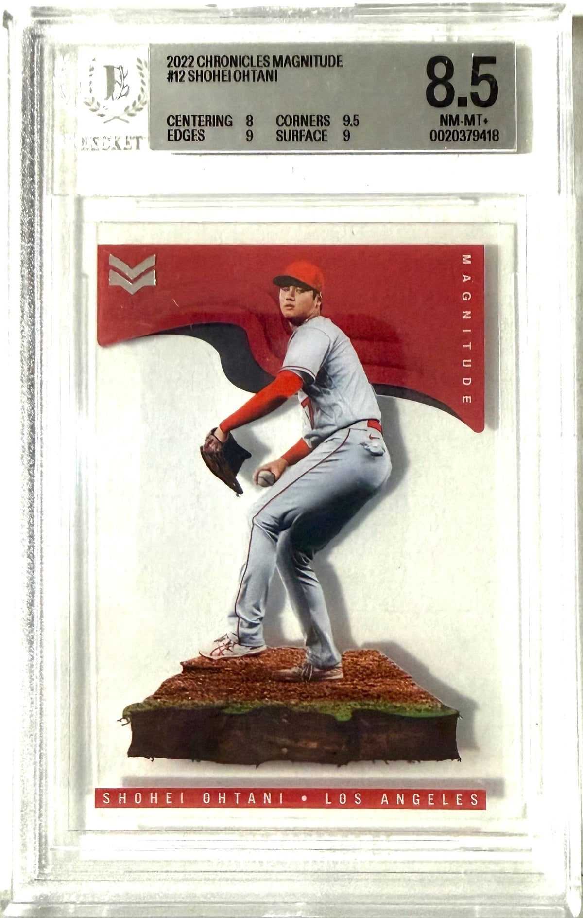 2022 Panini Chronicles #12 Shohei Ohtani Magnitude Purple