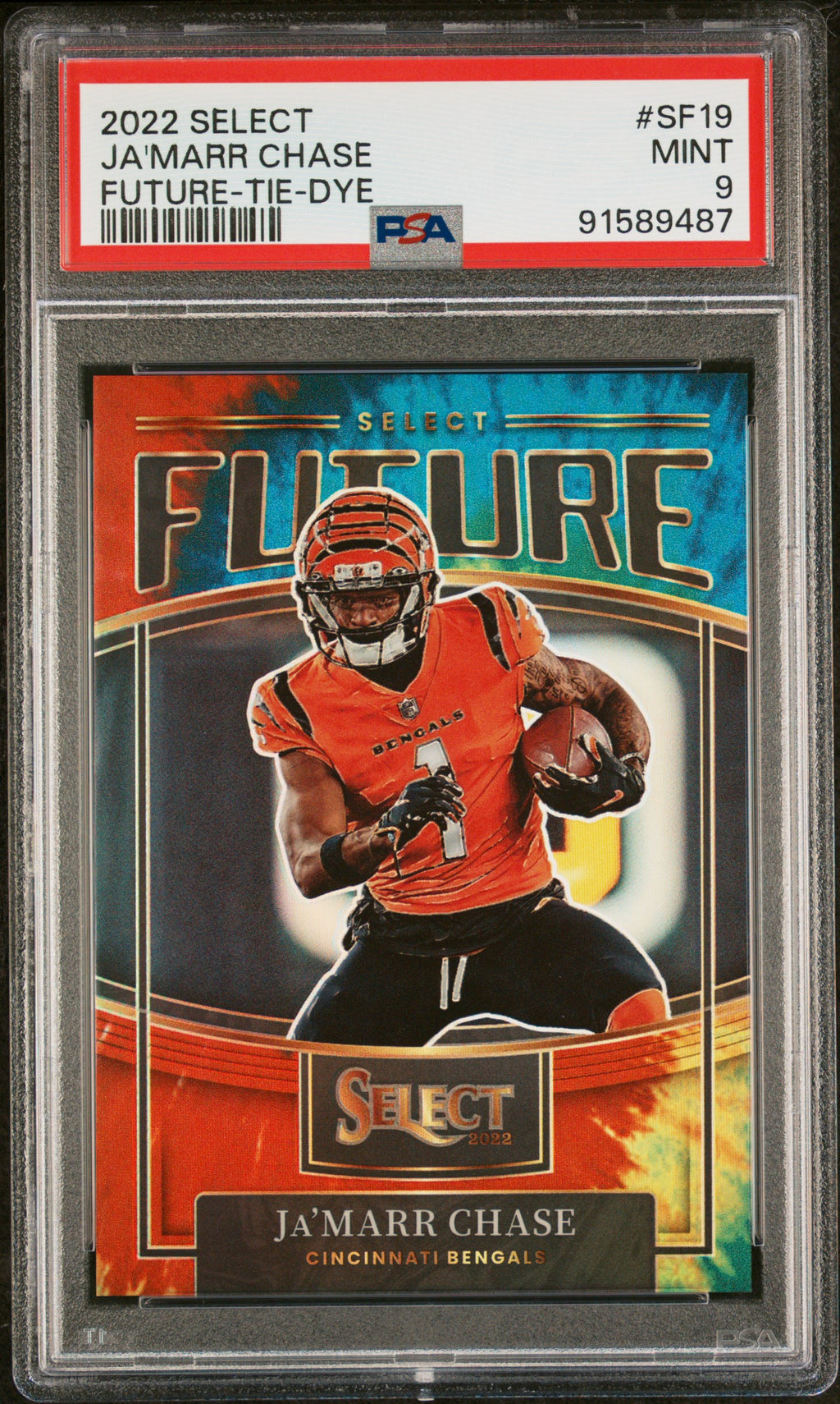 2022 Panini Select Select Future Select #SF19 Ja'Marr Chase PSA 9