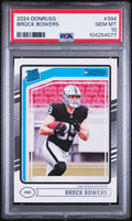 2024 Panini Donruss #394 Brock Bowers PSA 10