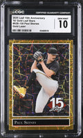 2025 15th Anniv #92B-130 Paul Skenes '92 Gold Leaf Stars CGC 10 1/1 (One of One)