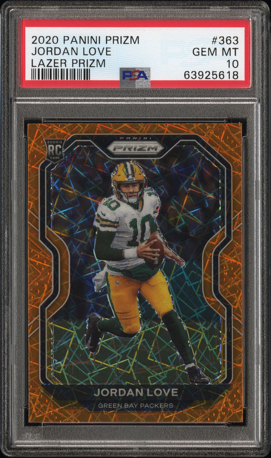 2020 Panini Prizm Panini #363 Jordan Love PSA 10