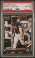 2023 Topps Now Topps #903 Ronald Acuna Jr. PSA 10
