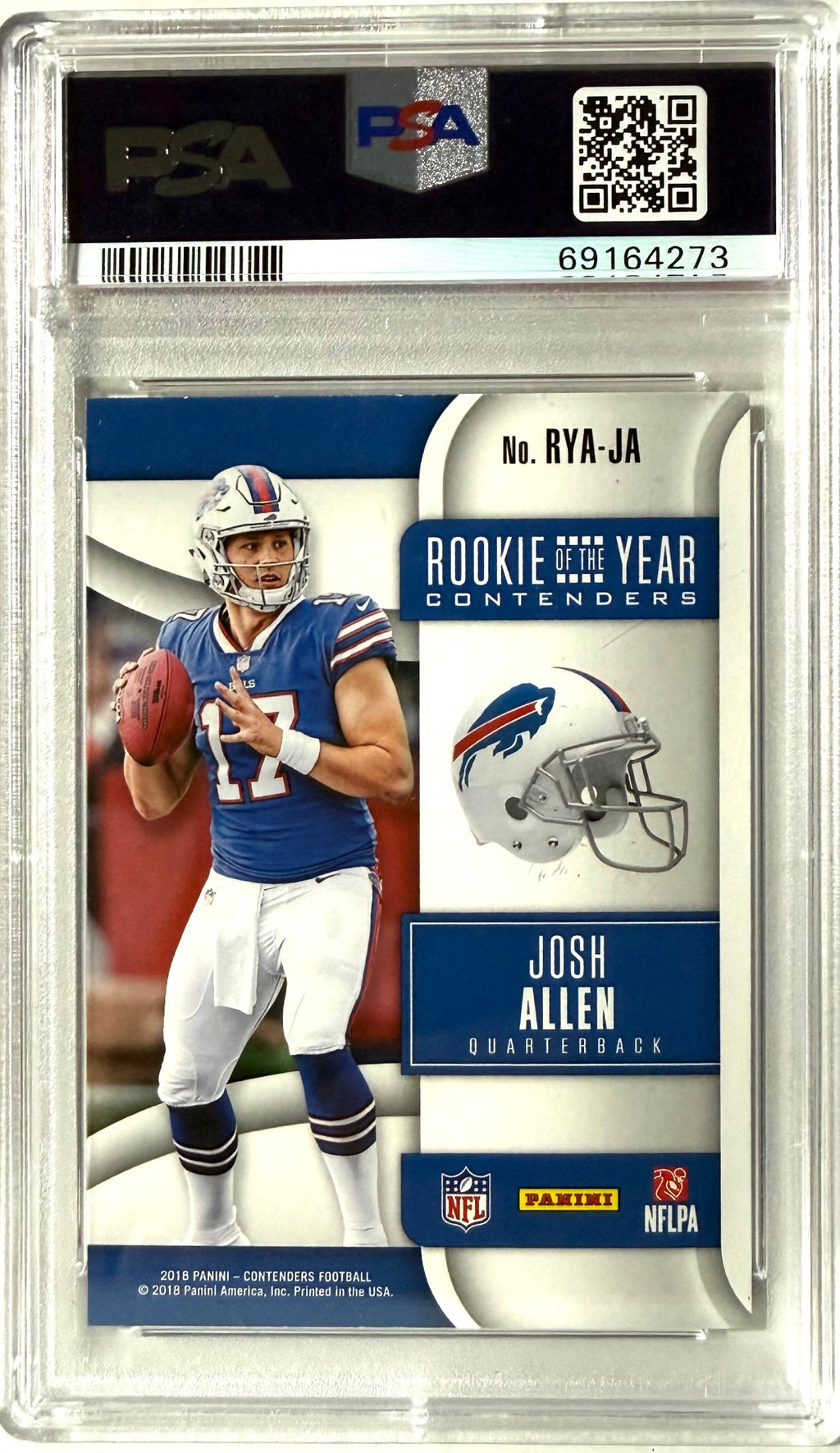 2018 Panini Contenders Panini #RYA-JA Josh Allen PSA 10