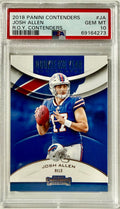 2018 Panini Contenders Panini #RYA-JA Josh Allen PSA 10