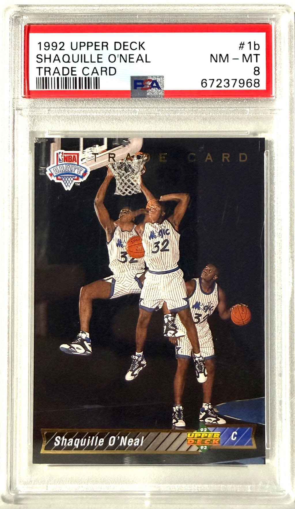 1992-93 Upper Deck Upper Deck #1b Shaquille O'Neal