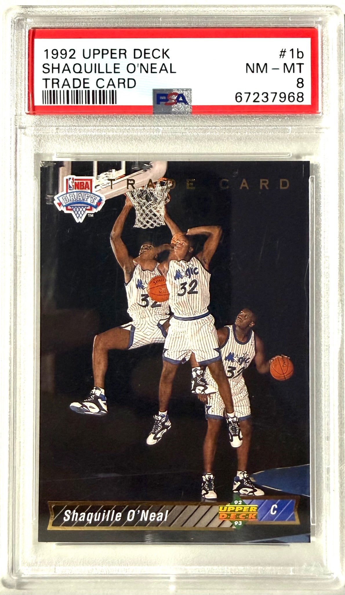 1992-93 Upper Deck Upper Deck #1b Shaquille O'Neal