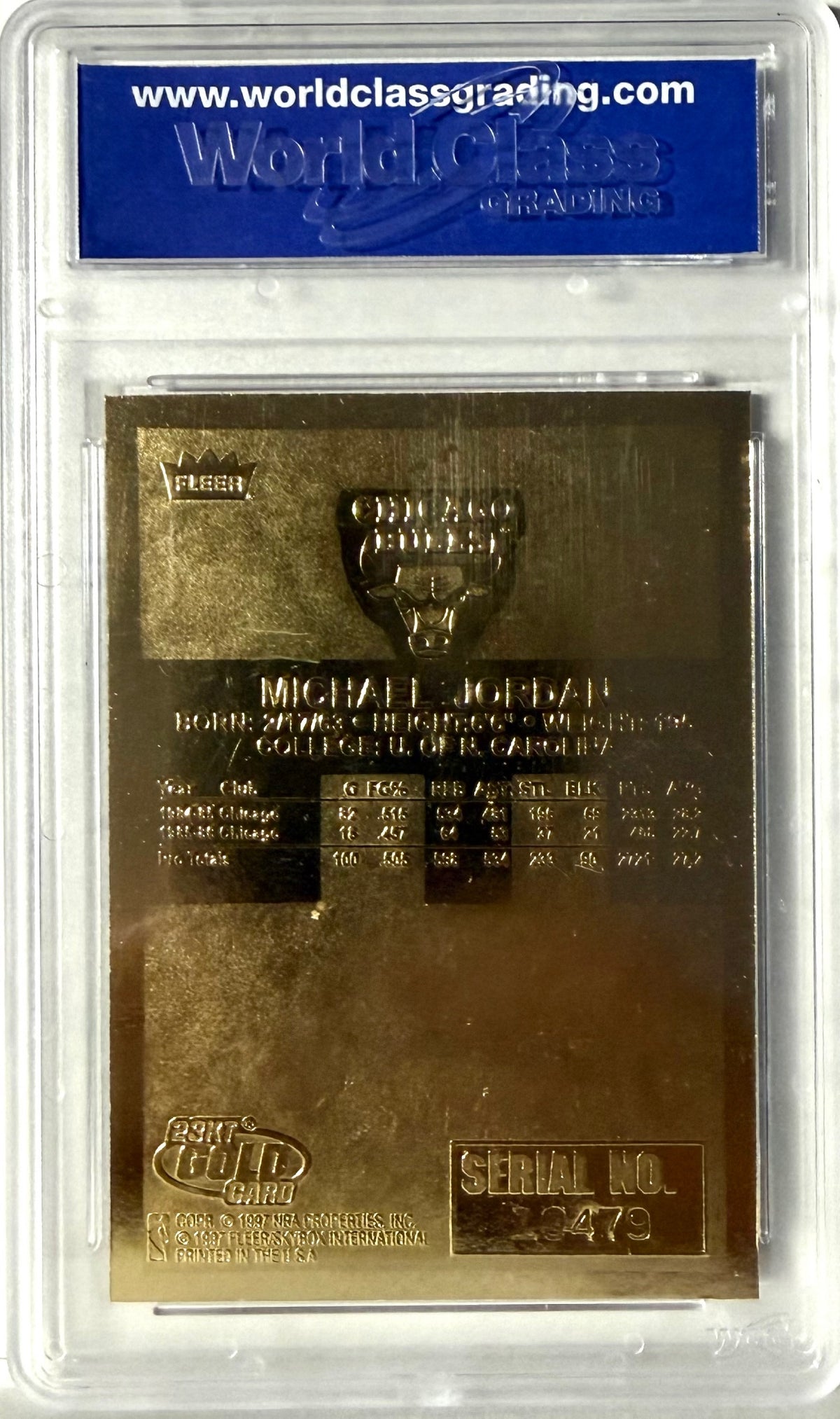 1998 Fleer 23KT #10479 Michael Jordan Other 10