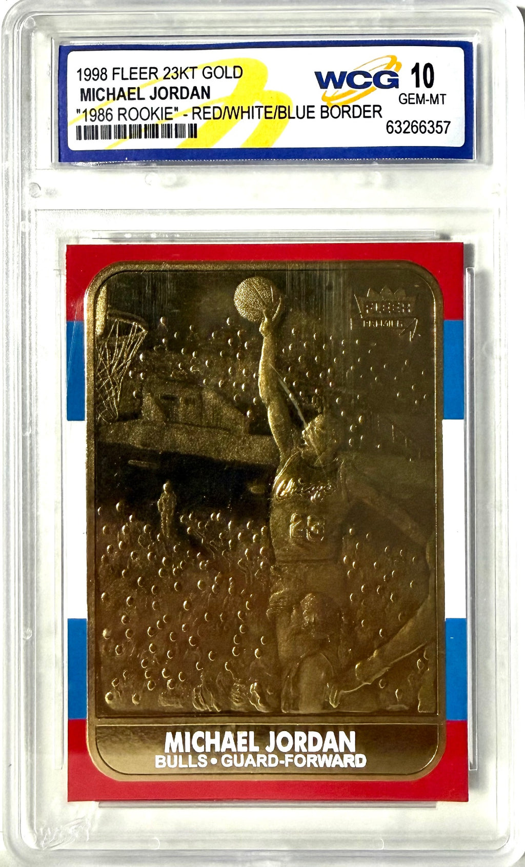 1998 Fleer 23KT #10479 Michael Jordan Other 10