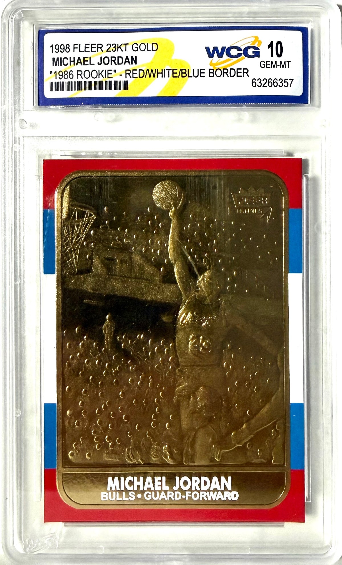 1998 Fleer 23KT #10479 Michael Jordan Other 10