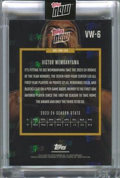 2023-24 Topps Now Topps #VW-6 Victor Wembanyama